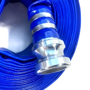 Kit de Bomba com Mangueira de Descarga para Irrigação Inclui Mangueira de Retrolavagem de PVC Azul de 2" x 50ft e Mangueira de Sucção de PVC Verde de 2" x <span class=keywords><strong>20ft</strong></span> em Alumínio - Product Image 5