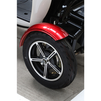 Fournisseur chinois de scooter électrique à quatre roues à pneus larges en alliage d'aluminium, capacité de charge de 150 kg, pour OEM ODM