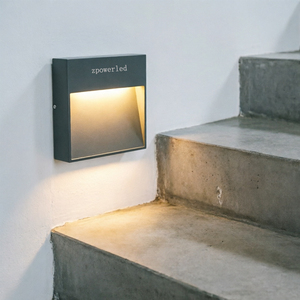 Luz LED Cuadrada de 6W, 24V CA, para Montaje <span class=keywords><strong>en</strong></span> Superficie Exterior, Acabado <span class=keywords><strong>en</strong></span> Color Gris - Product Image 2