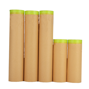 Film de protection de peinture automobile biodégradable en papier kraft pour masquage et peinture - Product Image 1