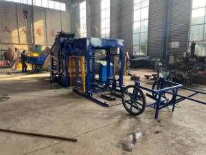 6 inch rỗng Khối Máy làm giá khối bê tông QT4-25 Interlock gạch Máy lát nền Máy làm - Product Image 4