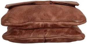 Leather Sling Bag <b>Wristlet</b> Clutch for Women, Cognac Stylish & Spacious Travel the perfect blend of elegance, durability - Product Image 5