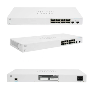 Commutateur Ethernet Gigabit géré haute performance série CBS220 à 16 ports SFP avec uplinks PoE SNMP, modèle CBS220-16T-2G-CN, garantie 1 an - Product Image 1