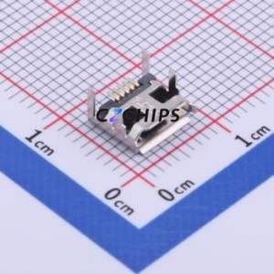 920-A52A2021S10100 USB Connector SMD Connector ( Connector Type: Micro-B )( Protocol Standard: USB 2.0 )( Gender: Female ) - Product Image 1