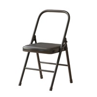 Chaise de yoga pliante renforcée et épaisse, chaise pliante multifonctionnelle pour la remise en forme, équipement d'entraînement auxiliaire pour le yoga
