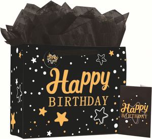 ถุงกระดาษพิมพ์ลายแฟชั่นสุดหรูสำหรับขายส่ง บรรจุภัณฑ์ของขวัญสำหรับเสื้อผ้าพร้อมโลโก้สั่งทำได้ - Product Image 2