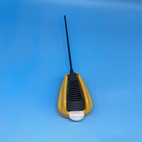 Pulvérisateur aérosol pliable avec capuchon déclencheur, buse portable, actionneur bidirectionnel, tube et verrouillage, pour usage industriel chimique