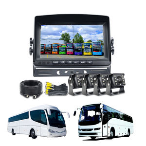 การตรวจสอบคุณภาพสูงที่จอดรถระบบกล้อง10.1นิ้วแบบมีสายการสำรองข้อมูลด้านหลังกล้องมองหลังสำหรับรถบรรทุกรถยกรถ RV - Product Image 2