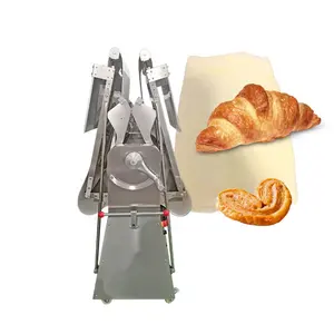 Qualidade Premium Semi Automático Dinamarquês Puff Pastry Dough Roller Sheeter Para Padaria