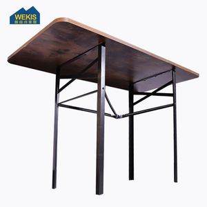 WEKIS - Patas Plegables de Hierro Resistentes y Económicas para Mesas de Oficina, Conferencias, Reuniones, Capacitación, Aulas, Comedores, Salas de Estar y Exteriores - Product Image 2