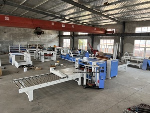 Máquina de laminación para prensa, lámina acrílica HPL <span class=keywords><strong>CPL</strong></span> en panel de mdf o madera contrachapada, PUR - Product Image 5