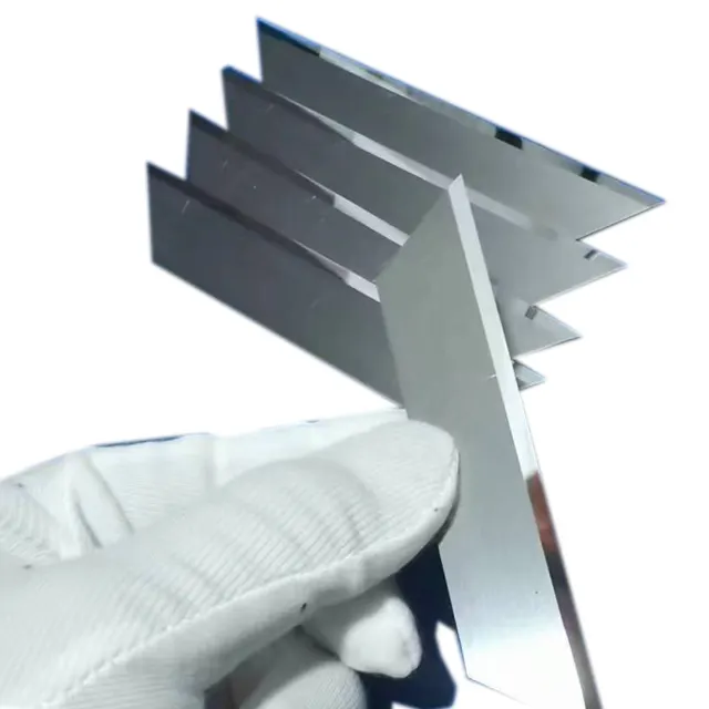 Özelleştirilmiş düzensiz şekilli özel kesme endüstriyel bıçaklar tungsten çelik bıçak