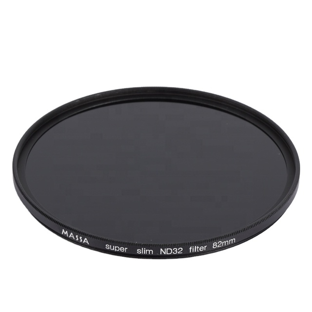 Massa Photographic Equipment Digital Camera Accessories CNC Machining Optical Glass 82mm Super Slim Camera LENS ND Filters