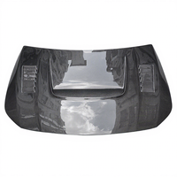 Pour Mercedes Benz classe A W177 A45 fibre de carbone simple face VRS couvercle de capot moteur avant garniture de capot réglage automatique