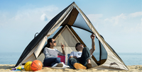 Tente de Camping Pop-Up pour 2 à 3 personnes, étanche, automatique, écran instantané, Portable