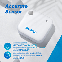 INKBIRD – capteur d'humidité et de température Wi-Fi IBS-TH3, thermomètre d'intérieur et hygromètre capteur 2-en-1 avec stockage de données dans le Cloud
