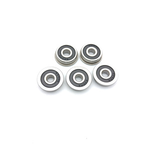 Roulement à billes à gorge profonde 5x16x5mm 2RS à bride pour usine de fabrication d'équipements de fitness - Product Image 1