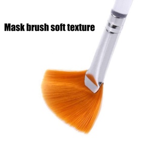 Logo personnalisé Masque de peeling à l'acide glycolique Pinceaux à crème cosmétique Pinceaux applicateurs doux pour masque de maquillage pour le <span class=keywords><strong>visage</strong></span> - Product Image 4