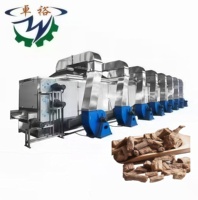 Zhuoyu Hoge Kwaliteit 304 RVS CE-gecertificeerde Grote Capaciteit Continue Mesh Belt Elektrische/Gas Aangedreven Groente- en Fruitdroger