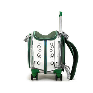 Bubble Cat Sac à dos Pet Travel Carrier Chiens <span class=keywords><strong>Transport</strong></span> Rolling Carrier avec roues Carrier Sac à dos Poches Petit chiot Personnalisé PC - Product Image 3