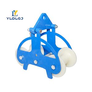 Rodillo de tracción de guía de tendido de cables de nailon y acero <span class=keywords><strong>para</strong></span> accesorios de <span class=keywords><strong>cableado</strong></span> subterráneo - Product Image 3