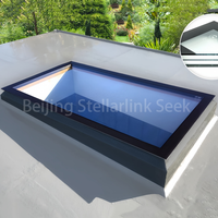 Solution Complète Moderne : Fenêtre de Toit en Aluminium pour Cuisine, Anti-Moustiques, Ventilation, Ouverture Verticale, Commande Électrique, Résistante aux Intempéries