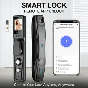 <span class=keywords><strong>Serrure</strong></span> intelligente extérieure étanche IP65, anti-effraction, alarme, déverrouillage par empreinte digitale, carte IC, mot de passe, verrouillage automatique, antivol pour <span class=keywords><strong>portail</strong></span> de jardin - Product Image 5