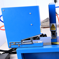 Agrafeuse pneumatique à trois têtes, machine de reliure entièrement automatique, rapide, intelligente, à induction universelle