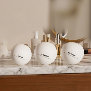 15g 30g 30g Body Scrub <strong>Container</strong> Ball Shaped <strong>Skincare</strong> Jars Cosmetic Cream Plastic Jar With Logo Biodegradable Wheat Straw Jar - Product Image 5