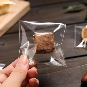 Cellophane Bags 2x2 Inches 300 Count Clear Self Sealing Plastic Resealable OPP Bags For <b>Candy</b> Bakery Snacks Photos - Product Image 6
