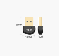 Adaptateur USB BT 5.0 en gros, clé USB, récepteur audio pour ordinateur portable, accessoires vidéo
