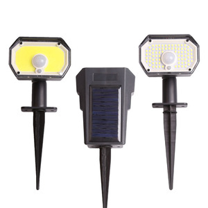 Luz solar de jardín LED COB para exteriores, impermeable, con estaca, para patio, jardín y paisajismo. - Product Image 4