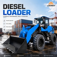 Premium-Qualität Diesel-Lader LOGWAY Schneller Arbeitszyklus mit Starker Traktionsleistung für Kommunale Projekte Diesel-Lader