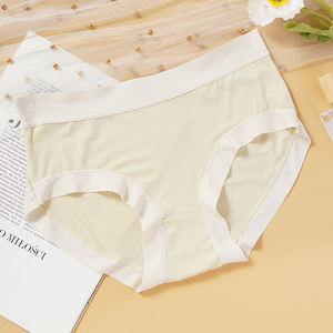 Bragas finas <span class=keywords><strong>de</strong></span> verano para mujer, bragas desnudas sin marcas, entrepierna antibacteriana, logotipo <span class=keywords><strong>de</strong></span> cintura cómodo para niñas y mujeres - Product Image 3