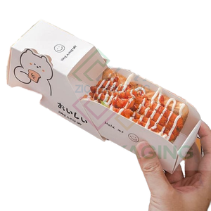 Confezionamento alimentare personalizzato Premium-<span class=keywords><strong>Sandwich</strong></span>, panetteria, Hot Dog Roll scatole con materiale ecologico e stampa personalizzata - Product Image 1