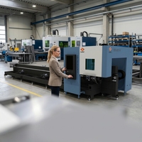 Coupe-tubes laser à fibre 1500-6000W pour acier au carbone, acier inoxydable, aluminium et tuyaux galvanisés