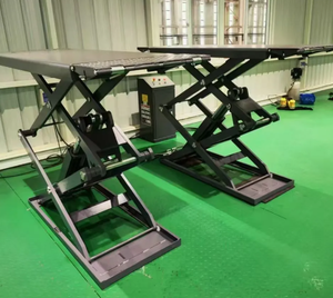 Lève-voiture électrique avec ciseaux hydrauliques pour atelier de réparation automobile - Product Image 3