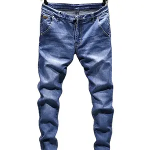 2023 חדש הגעה שטף Mens ג 'ינס ג' ינס Slim מכנסיים גברים מקרית פנאי חדש אופנה