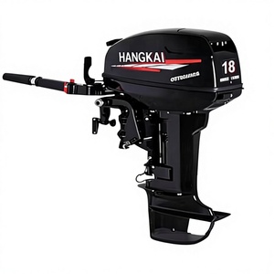 Moteur à essence manuel 246CC 2 temps 18HP neuf, directement de l'usine, pour bateaux de pêche, bateaux pneumatiques, kayaks et yachts - Product Image 2