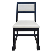 Silla de Madera Maciza de Estilo Europeo Moderno con Estructura de Madera Ecológica para Uso en el Hogar y Hoteles
