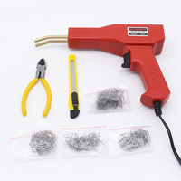 VETOOL Agrafeuse à chaud, machine à souder le plastique, fer à souder pour pare-chocs, outils de garage, kits de réparation de pare-chocs de voiture, pistolet à souder PVC