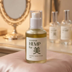 SEOHWABI Hanfsamenöl Multi-Peptid Anti-Aging Anti-Falten Aufhellendes Feuchtigkeitsserum für das Gesicht 40ml - Product Image 3