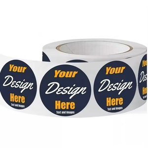 Tùy Chỉnh Tự Dính Vinyl Dán Logo Sticker Không Thấm Nước In Ấn Nhãn Dán Cuộn Nhãn - Product Image 1