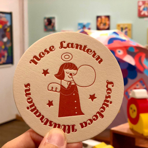 Posavasos Redondos Absorbentes de Papel Baratos, Posavasos Cuadrados Absorbentes de Papel para Bebidas, Posavasos de Papel de 80pt - Product Image 5