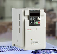 Top 10 des 10 marques d'onduleur de fréquence 0,4kw-15KW 220V 380VAC monophasé ou triphasé DELIXI EM60 VFD pour moteurs de pompes