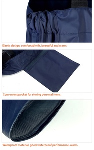 Nouvelle usine directe imperméable Nylon Pvc taille haute poitrine équipement de pêche volant Wader bottes en caoutchouc chasse pêche Waders - Product Image 4