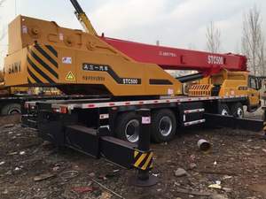 Grue mobile de levage Sany QY50 de 50 tonnes d'occasion, pièces d'origine, performance stable, pour la construction - Product Image 2