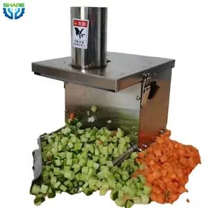 Automação Industrial Taro Tomate Cortador Dicer Dice Abacaxi Cebola Cubos Vegetais Cubo Corte Cenoura Slicer Machine