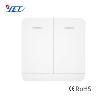 YET2166 1/2/3 botones Control remoto de pared puerta de garaje Control remoto puerta Control remoto interruptor de Control remoto de pared