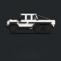PB PB8811 Nuevo Modelo de Camión Contenedor Gris MOC, Bloques de Construcción Educativos para Armar, Juguete de Coche para Niños, 581 Piezas